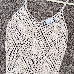 Vici Dolls crochet cover up dress